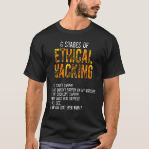 Camiseta Ciberseguridad ética del hacker It Pen Tester 3