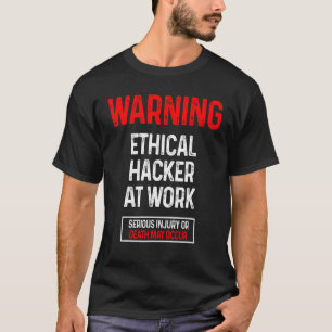 Camiseta Ciberseguridad ética del hacker It Pen Tester 3