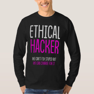 Camiseta Ciberseguridad ética del hacker It Pen Tester 3