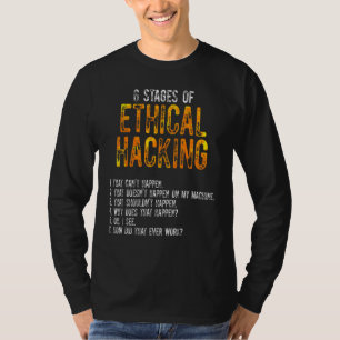 Camiseta Ciberseguridad ética del hacker It Pen Tester 3