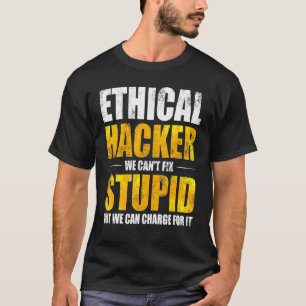 Camiseta Ciberseguridad ética del hacker It Pen Tester 6