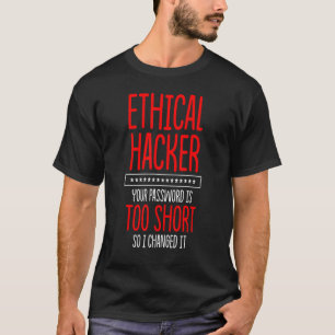 Camiseta Ciberseguridad ética del hacker It Pen Tester 8