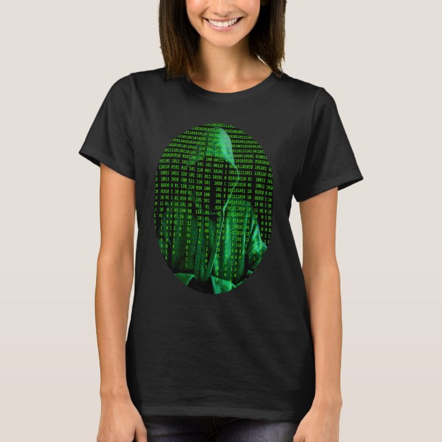 Camiseta Ciberseguridad Hacker IT Cybersecurity Engineer (Anverso)