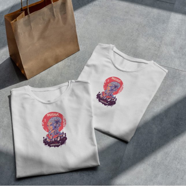 Camiseta Ciberurbana futurista (Subido por el creador)
