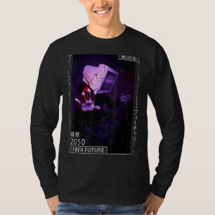 Camiseta Ciborg estético japonés en ciberpunk - años 90