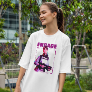 Camiseta Ciborg Soldier Woman