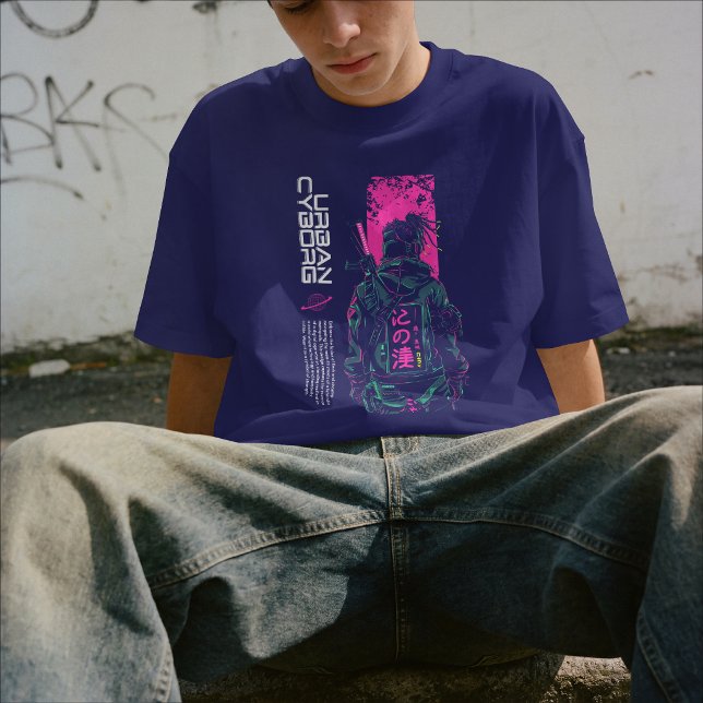 Camiseta Ciborg Urbano Neon (Subido por el creador)