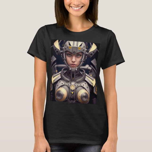 Camiseta Ciborg Warrior (Anverso)