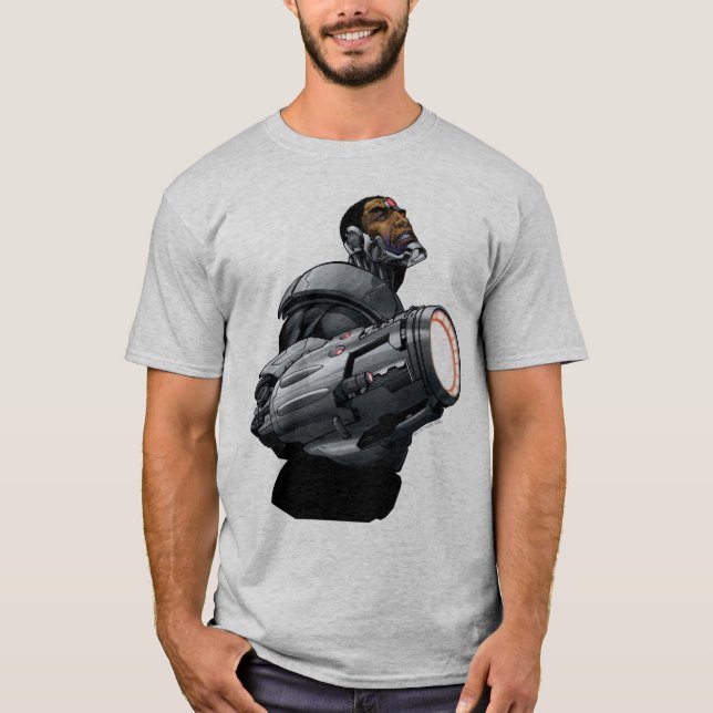 Camiseta Ciborg y quiebra de armas (Anverso)