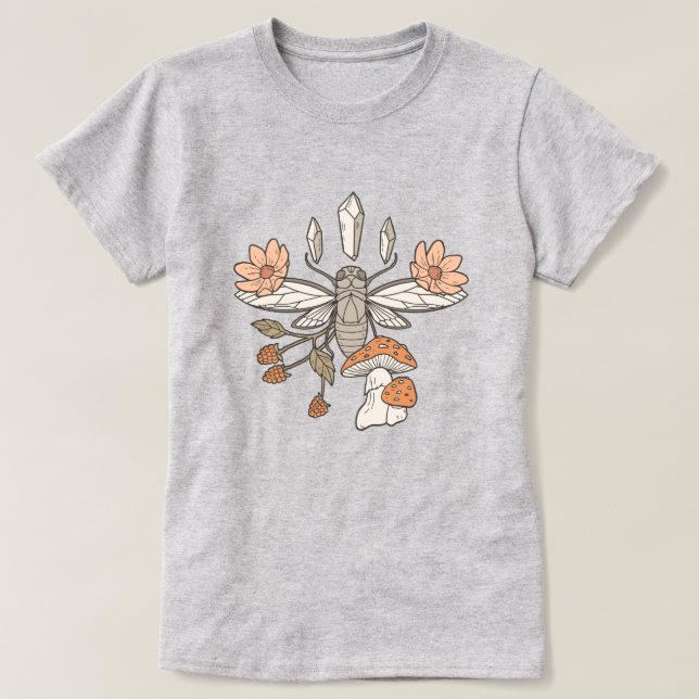 Camiseta Cicada (Diseño del anverso)