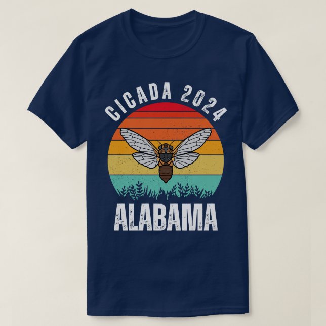Camiseta Cicada 2024 Alabama (Diseño del anverso)