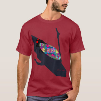 Camiseta Cicada a la moda sobre los chicos de la rama femen