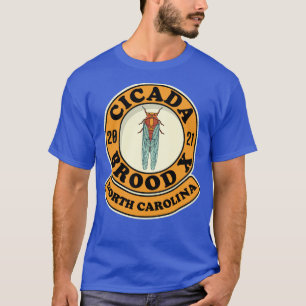 Camiseta Cicada Brood X 2021 North olina Cicada Hatch