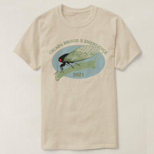 Camiseta Cicada Brood X Emergence 2021