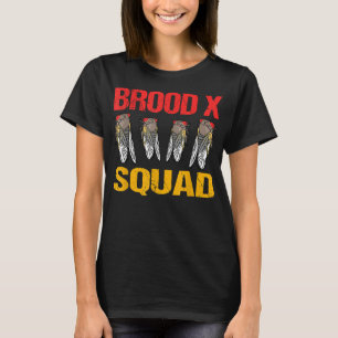 Camiseta Cicada Brood X Squad Red Eyed Cicadas Niños Toddle