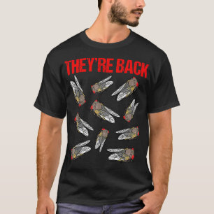 Camiseta Cicada Brood X Theyre Back Cicadas T Kids