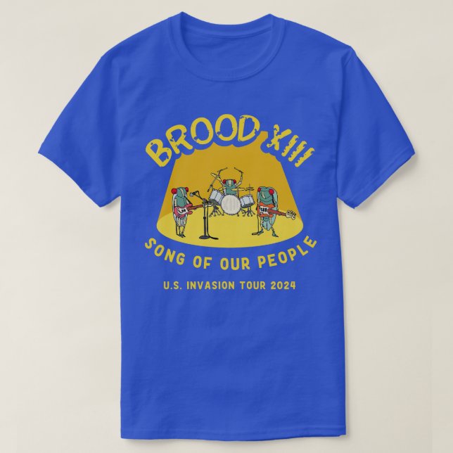 Camiseta Cicada Brood XIII (Diseño del anverso)