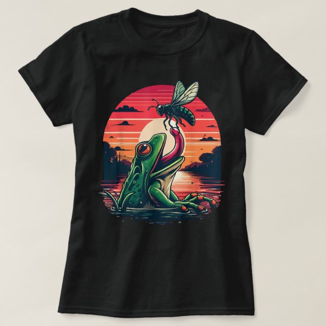 Camiseta Cicada Comeback Tour Funny Frog Captura Cicada F (Diseño del anverso)