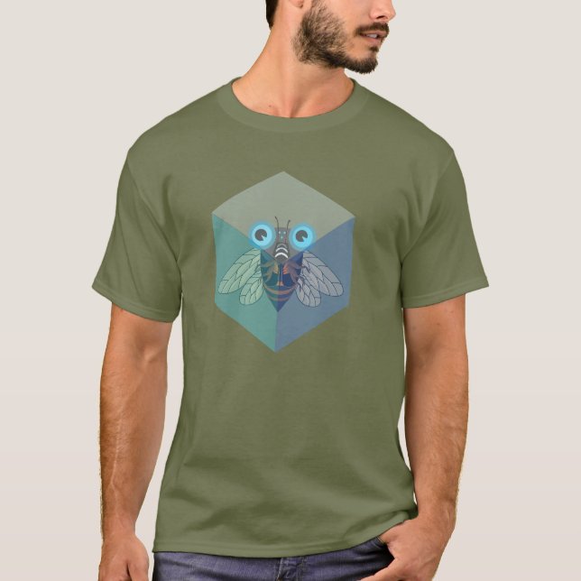 Camiseta Cicada Congelada (Anverso)