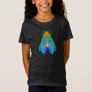 Camiseta Cicada Ilustracion Colorfull, Cicada Shirt 2024 I