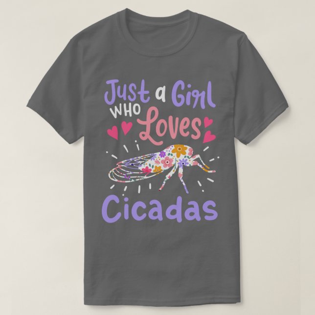 Camiseta Cicada Insect Cicada Lover 1 (Diseño del anverso)