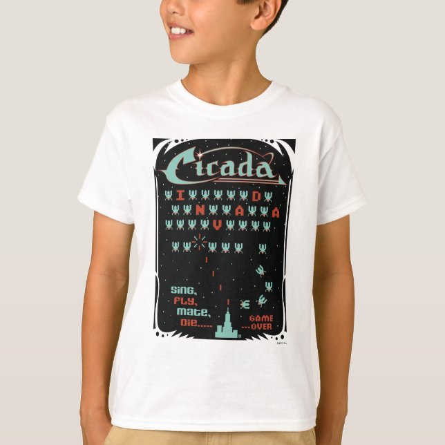Camiseta Cicada invada (Anverso)