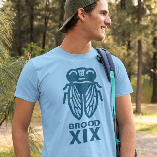 Camiseta Cicada Magicicada Personalizado Color y Brote