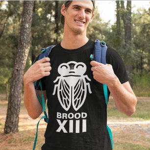Camiseta Cicada Magicicada Personalizado Color y Brote