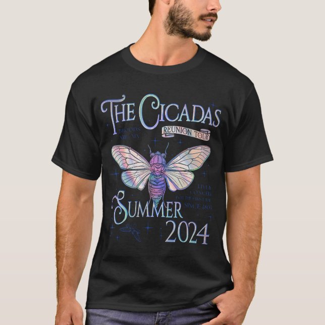 Camiseta Cicada Nature Lover El Sumario De La Visita A La R (Anverso)