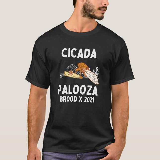 Camiseta Cicada Palooza (Anverso)
