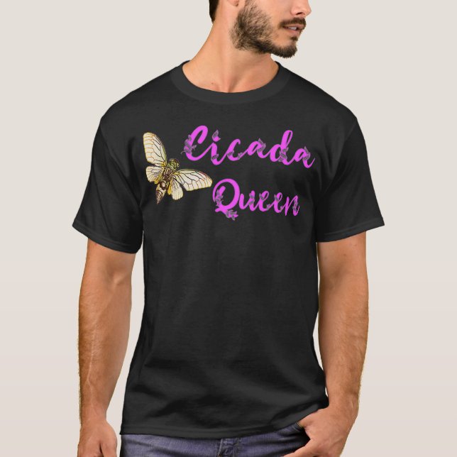 Camiseta Cicada Reina Magicicada Enjambre Invasión de Insec (Anverso)