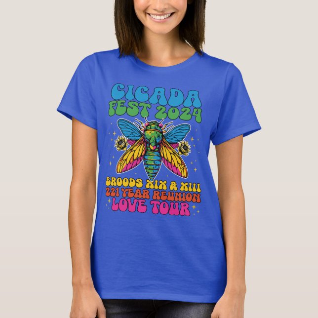 Camiseta Cicada Reunion Tour 2024 (Anverso)