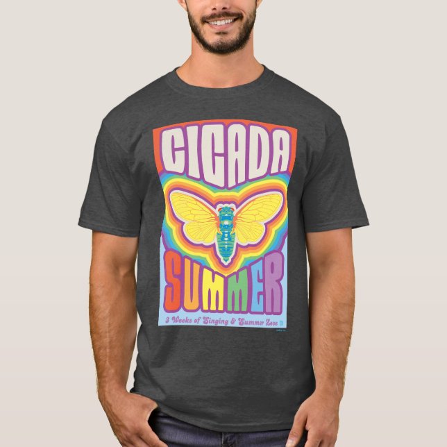 Camiseta Cicada Summer Love (Anverso)