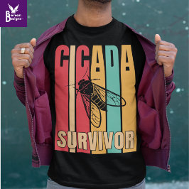 Camiseta CICADA SURVIVOR Retro