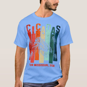Camiseta Cicada Tour Mississipi 2024 Entomólogo