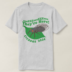 Camiseta Cicadas 2021 están aquí