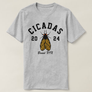 Camiseta Cicadas 2021 estilo universitario