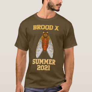 Camiseta Cicadas Brood X 2021 verano Insecto cicada hombres