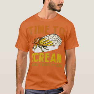 Camiseta Cicadas Tiempo Para Gritar La Brood X 2021 Diverti