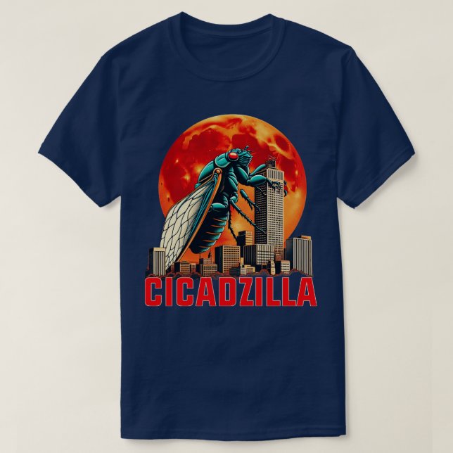 Camiseta Cicadazilla (Diseño del anverso)