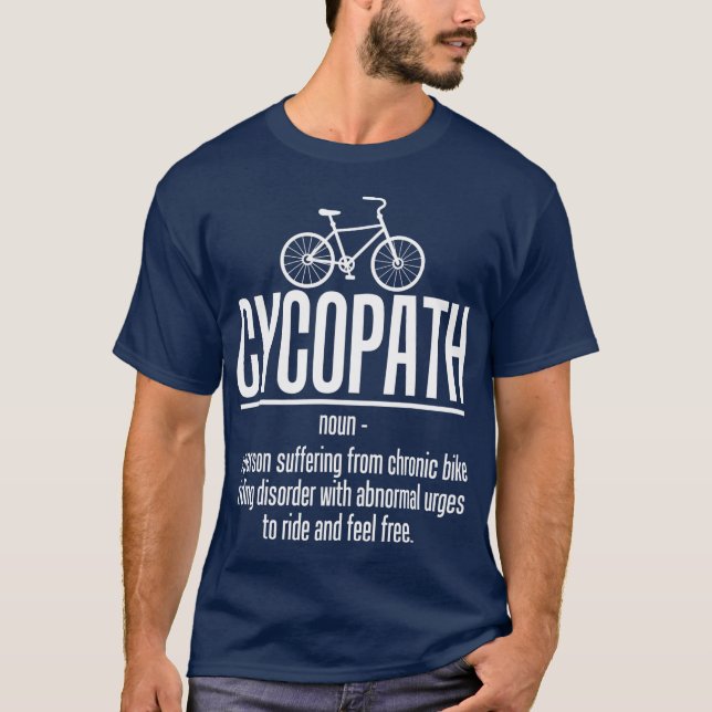 Camiseta Cicatrán ciclista divertido ciclista (Anverso)