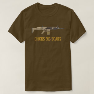 Camiseta Cicatrices del empuje de los polluelos (FN)