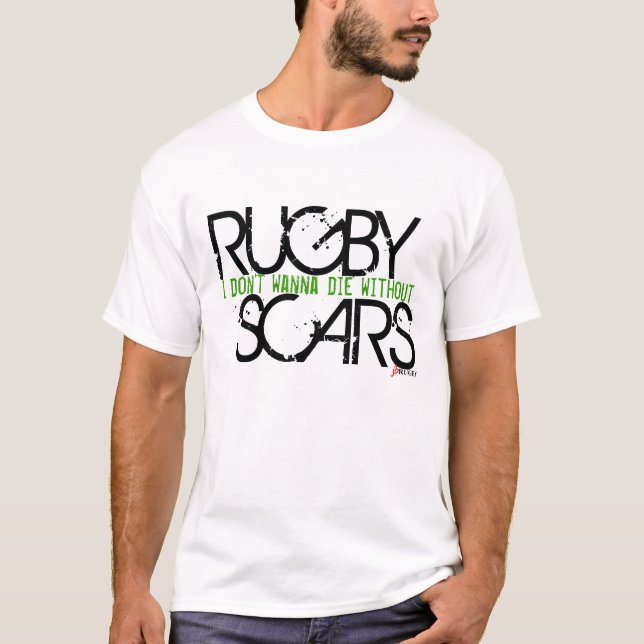 Camiseta Cicatrices del rugbi (Anverso)