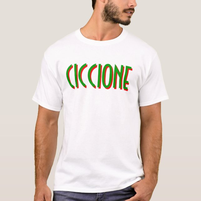 CAMISETA CICCIONE (Anverso)
