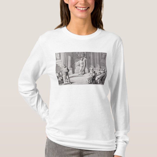 Camiseta Cicero denunci Catiline (Anverso)