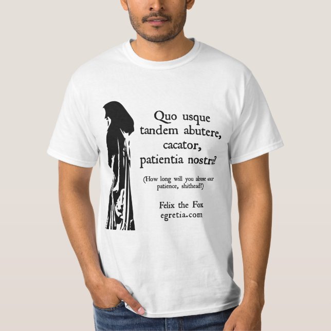 Camiseta Cicero diario (Anverso)