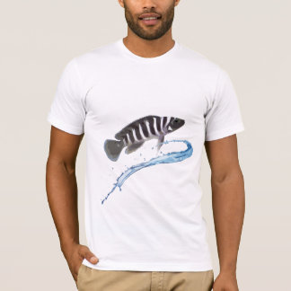 Camiseta Cichlid africano estilizado Neolamprologus