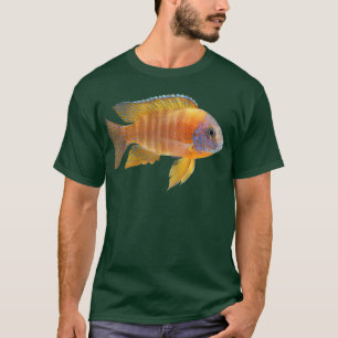 Camiseta Cichlid del pavo real