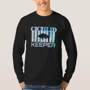 Camiseta Cichlid Keeper Splashing Aquarium Cichlid Fish Bre