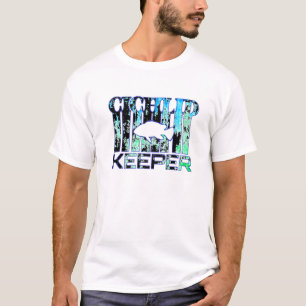 Camiseta Cichlid Keeper Splashing Aquarium Cichlid Fish Bre